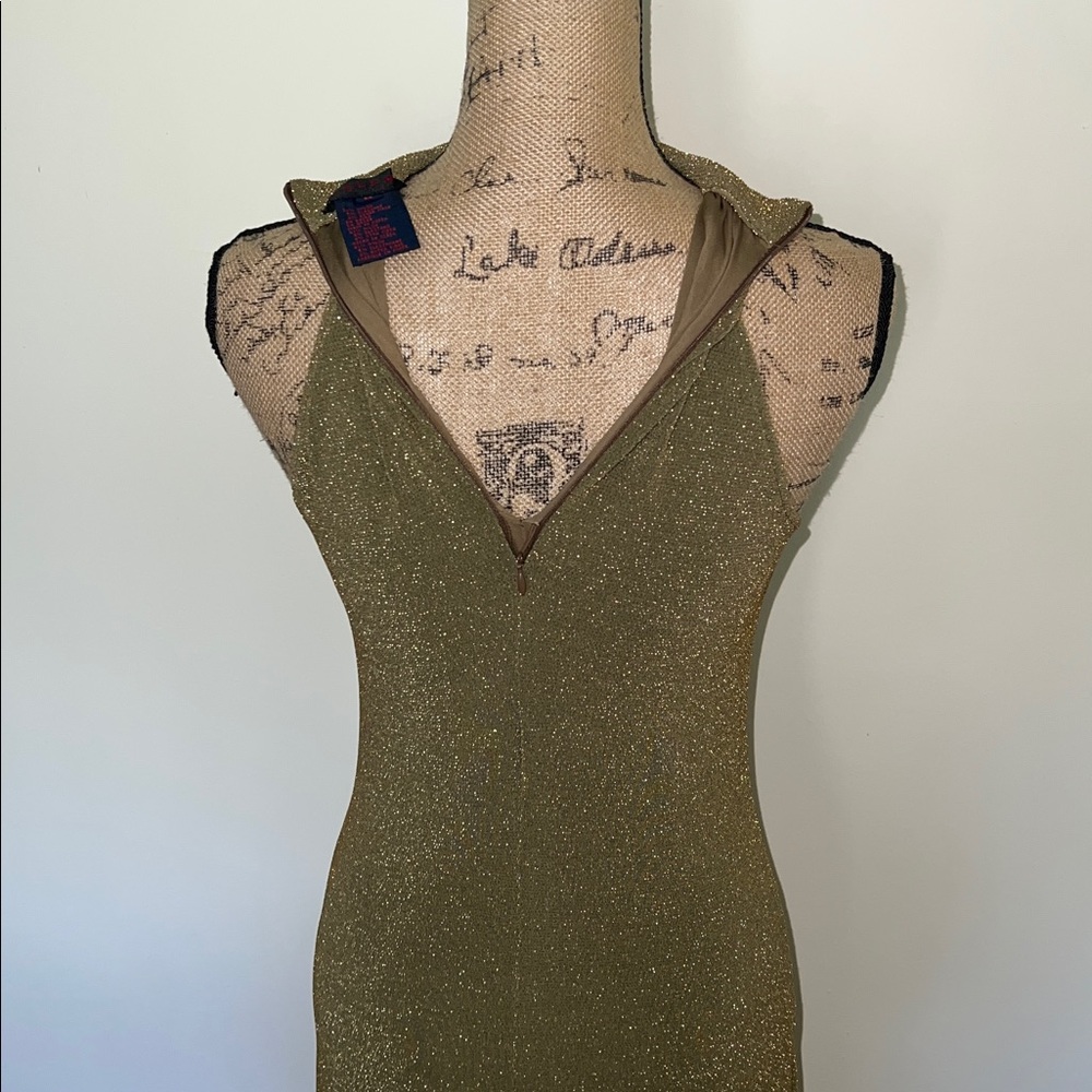 Ralph Lauren Sparkling Green Dress - Picture 7 of 8